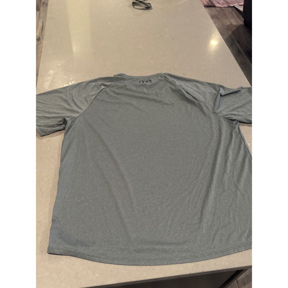Under Armour Tech Tee Loose Fit Short Sleeve Gray Men's‎ 3XL - Picture 5 of 5
